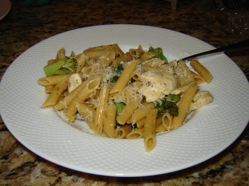 Chicken, Ziti, and Broccoli recipe from Paggi Pazzo