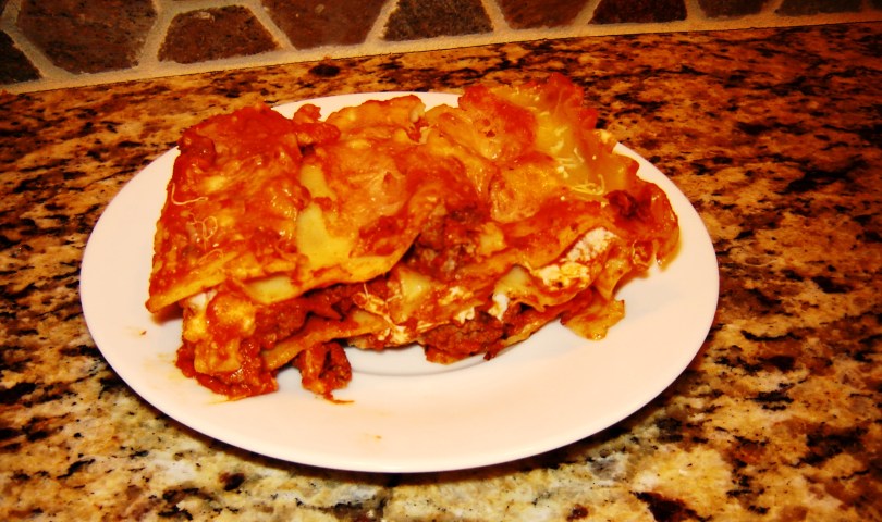 Classic northern Italian Lasagna alla Bolognese style recipe with fresh mozzarella from Paggi Pazzo!