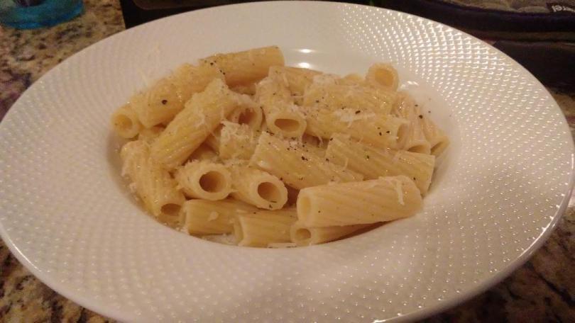 Roman Cacio e Pepe Recipe Photo from Paggi Pazzo
