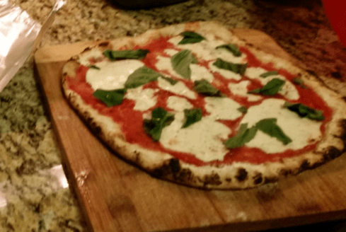 Brick oven pizza margherita recipe from Paggi Pazzo